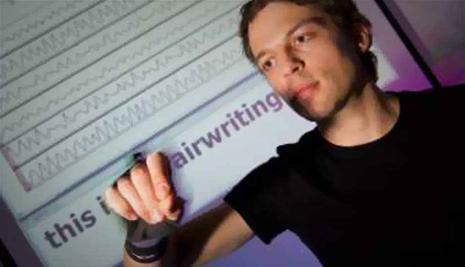 Researchers develop glove that lets you ‘air-write’ texts