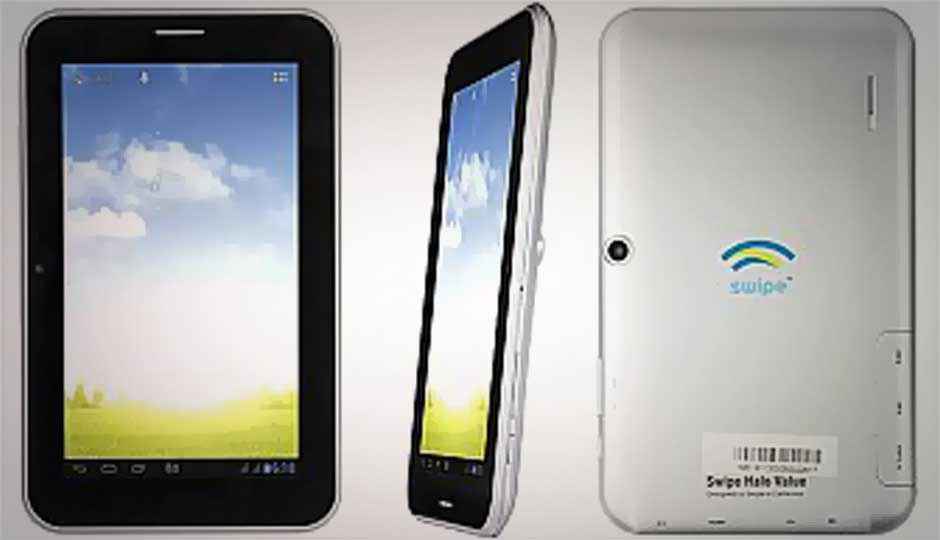 Swipe Halo Value dual-SIM 7-inch Jelly Bean tablet launched at Rs. 6,990