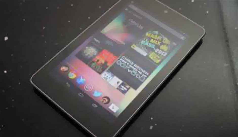 Asus launches 32GB Nexus 7 in India, starting Rs. 18,999