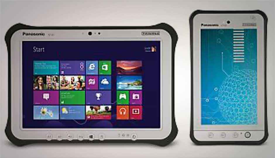 Panasonic India launches Android and Windows 8 Toughpad tablets