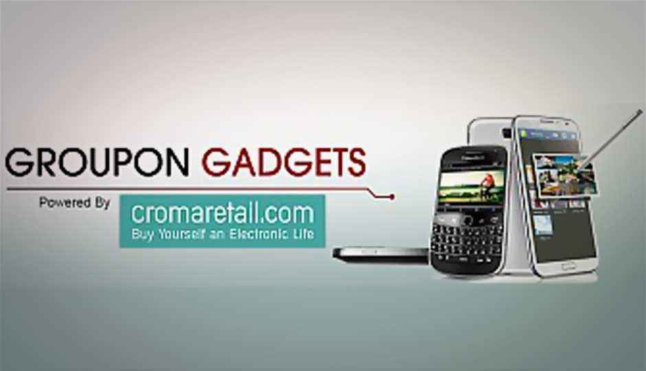 Croma and Groupon announce partnership; gadget deals website rolled out