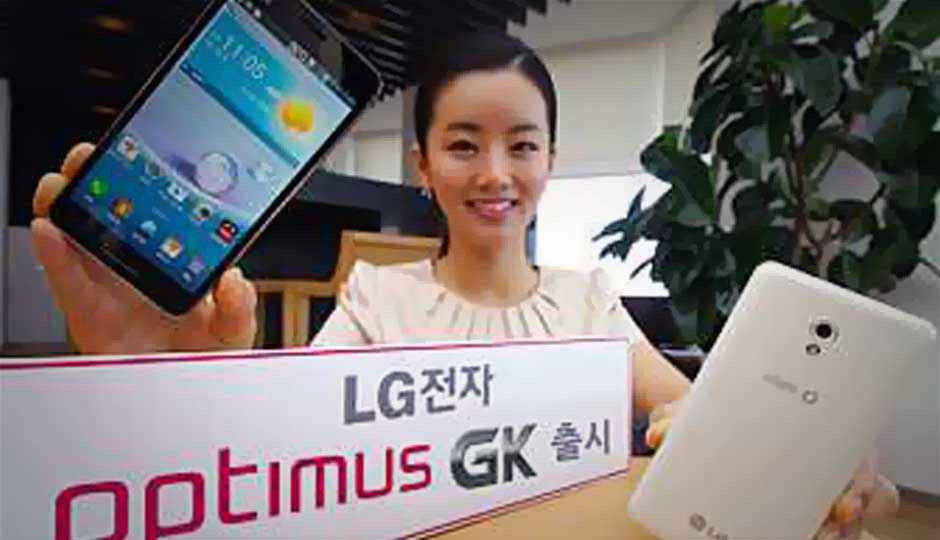 LG introduces Optimus GK with 5-inch HD screen and Android 4.1.2 Jelly Bean