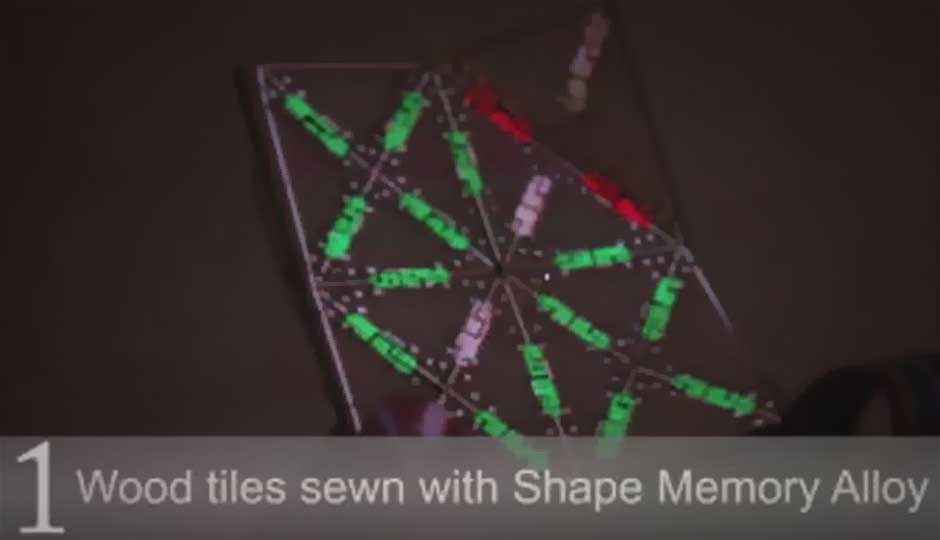 Researchers working on shape-changing mobile phones