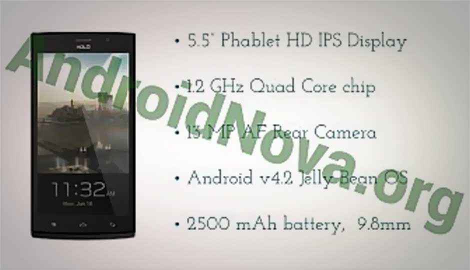 Xolo Q2000 quad-core Jelly Bean 5.5-inch phablet leaked online