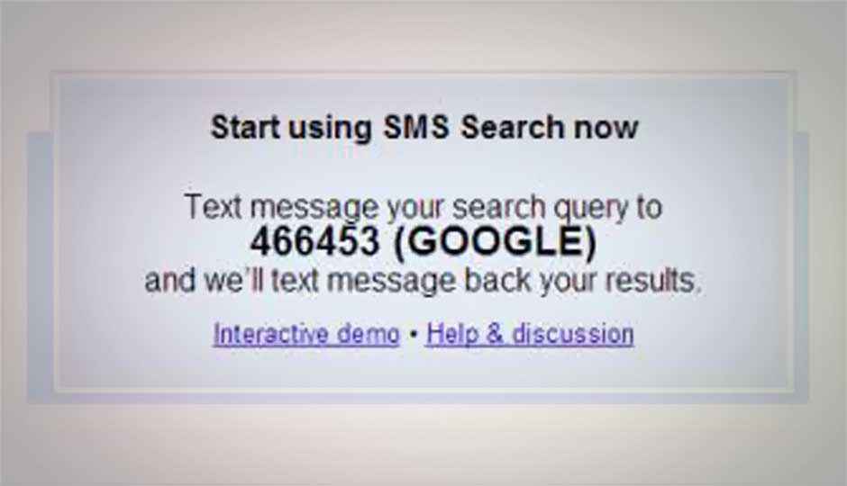 Google quietly shuts down SMS search service Google quietly shuts down SMS search service