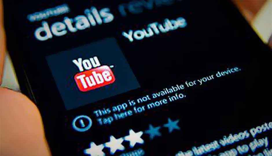 Google issues cease and desist order to Microsoft over YouTube app