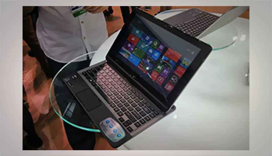 Computex 2013: Intel and Windows 8 Convertibles - Toshiba