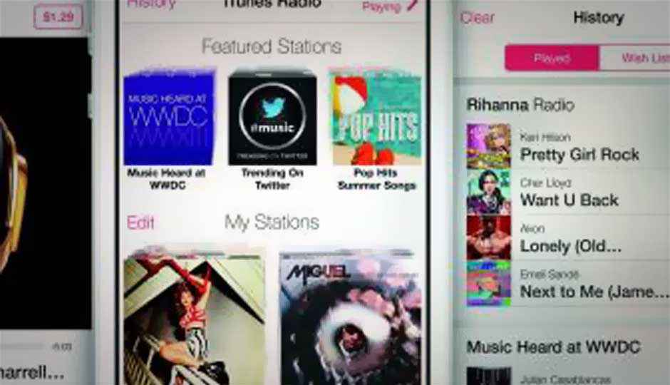 WWDC: iTunes Radio service unveiled