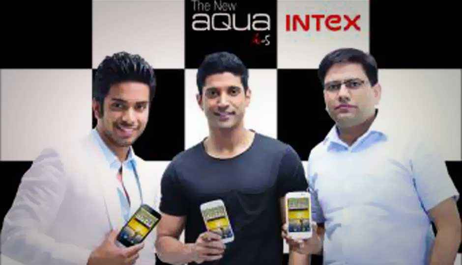 Intex launches Aqua I-5 quad-core Jelly Bean smartphone at Rs. 11,690