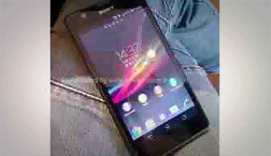 Sony Xperia Z Ultra leaks again, shows Nexus-like onscreen buttons
