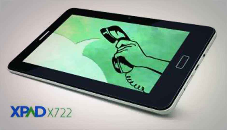 Simmtronics launches XPAD X-722 voice-calling ICS tablet at Rs. 5,999