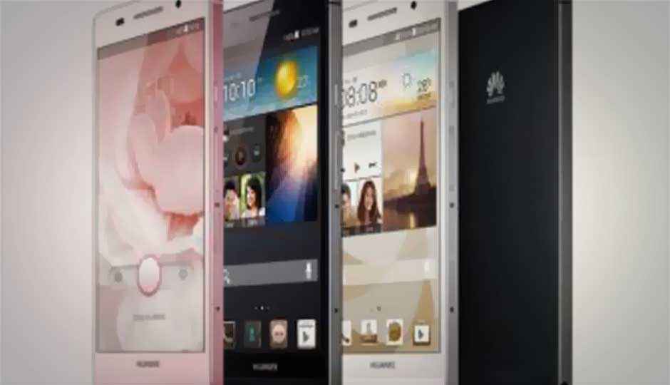 Huawei launches world’s slimmest smartphone, the quad-core Ascend P6