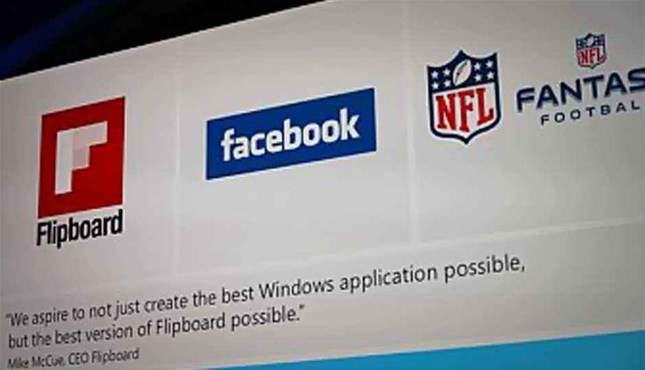 Official Facebook and Flipboard apps coming to Windows 8