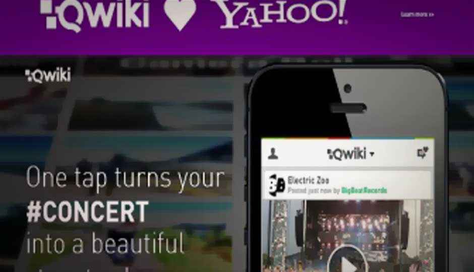 Yahoo acquires Qwiki to compete with Twitter’s Vine