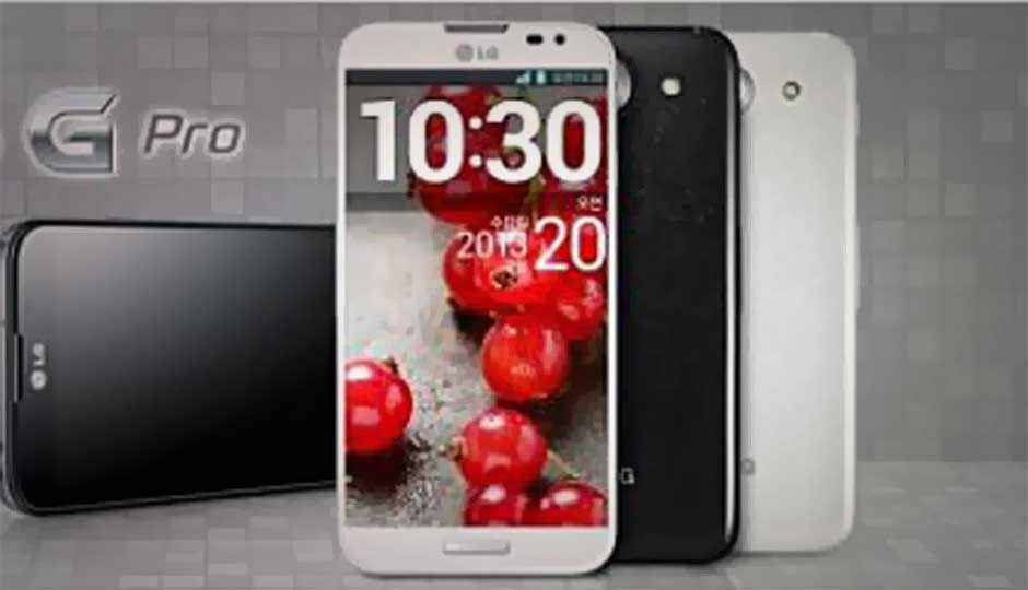 LG Optimus G Pro compared with rival flagship smartphones