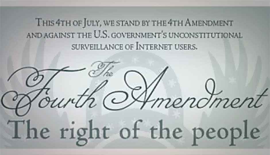 ‘Restore the Fourth’ campaign started against alleged NSA surveillance