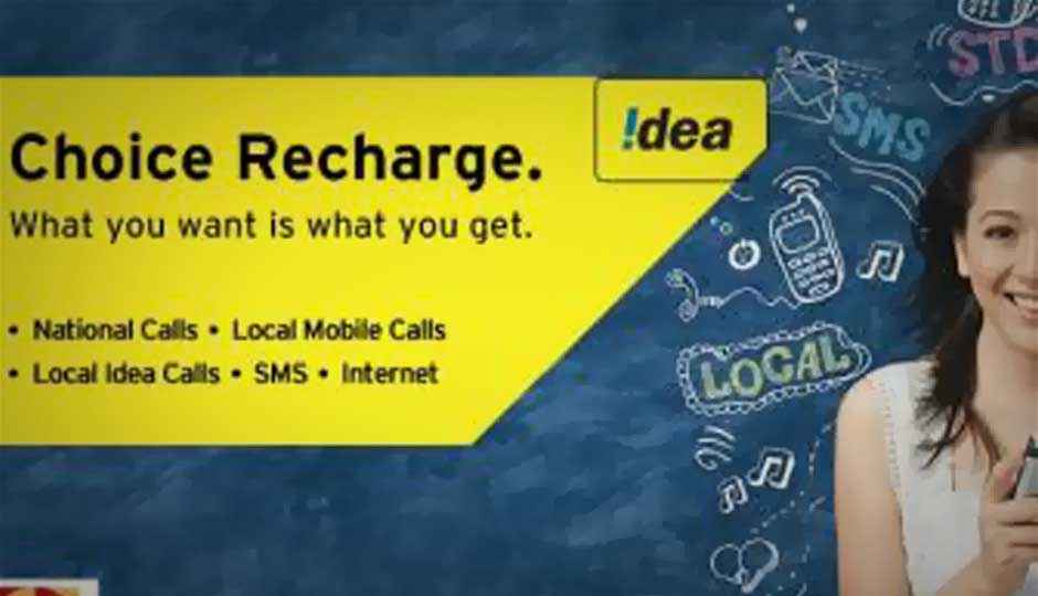 Idea launches ‘Choice Recharge’, offers options to choose packs