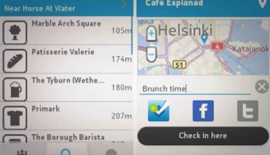 Foursquare now available for Nokia’s S40 phones