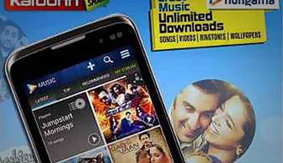 Karbonn brings Hungama Music app to its smartphones