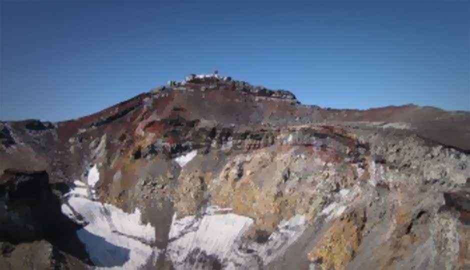 Google Street View team climbs Japan’s Mt. Fuji