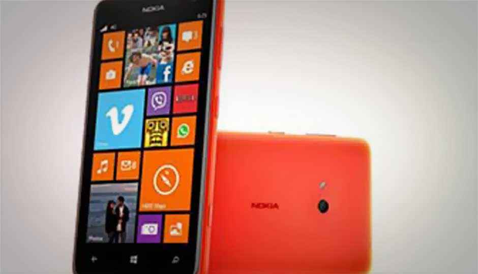 Nokia Lumia 625 announced, heading to India in Q3