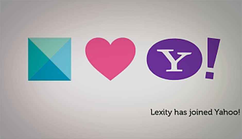 Yahoo acquires Lexity e-commerce app; continues acquisition spree