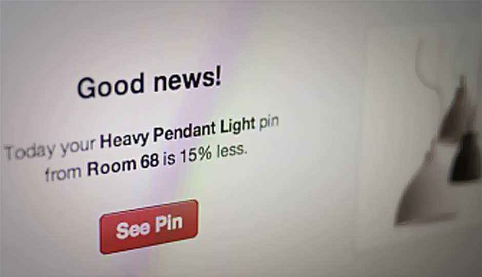 Pinterest adds price drop alerts feature for pinned items