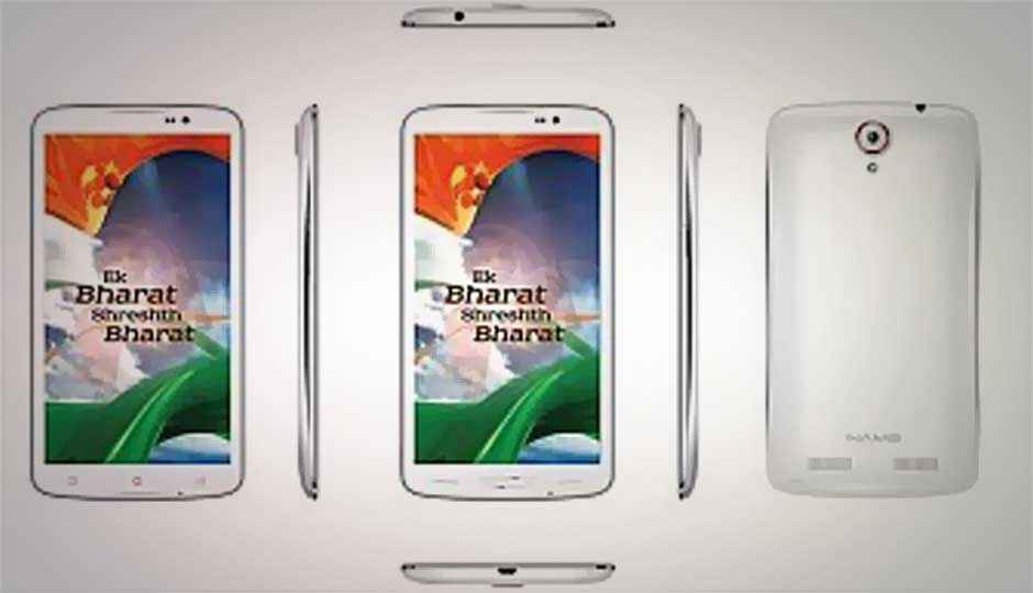 Quad-core Smart Namo 6.5-inch Jelly Bean phablet unveiled at Rs. 21,111