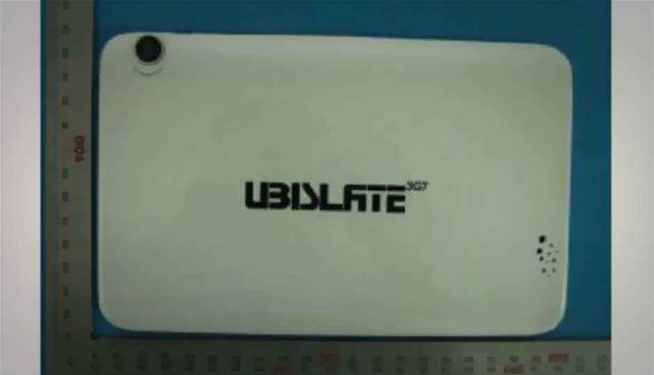 DataWind’s UbiSlate 3G7 spotted on FCC site; features 3G support, 2MP camera
