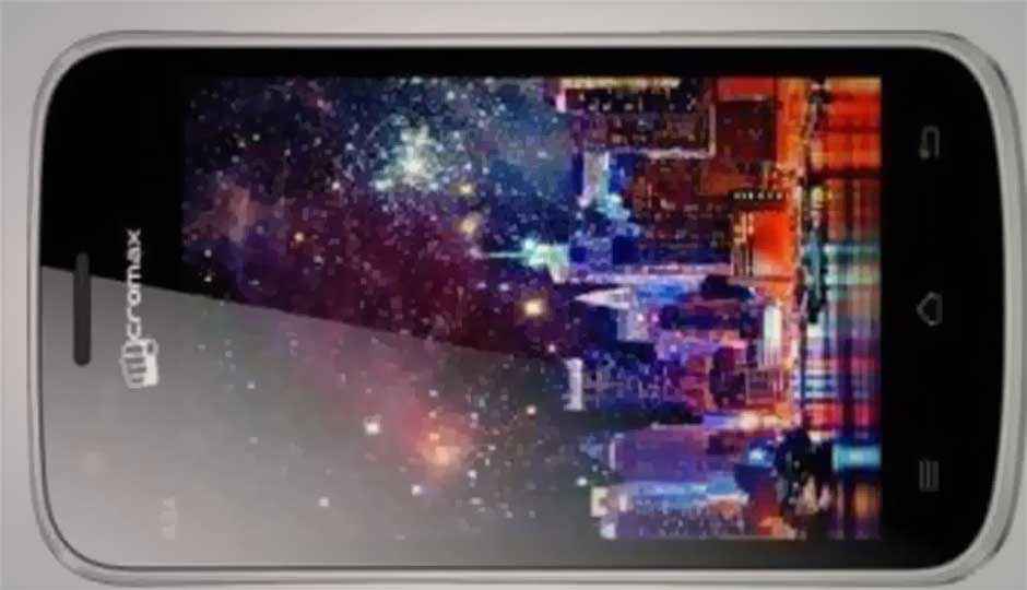 Micromax A34 dual-SIM Android smartphone available online at Rs. 4,399