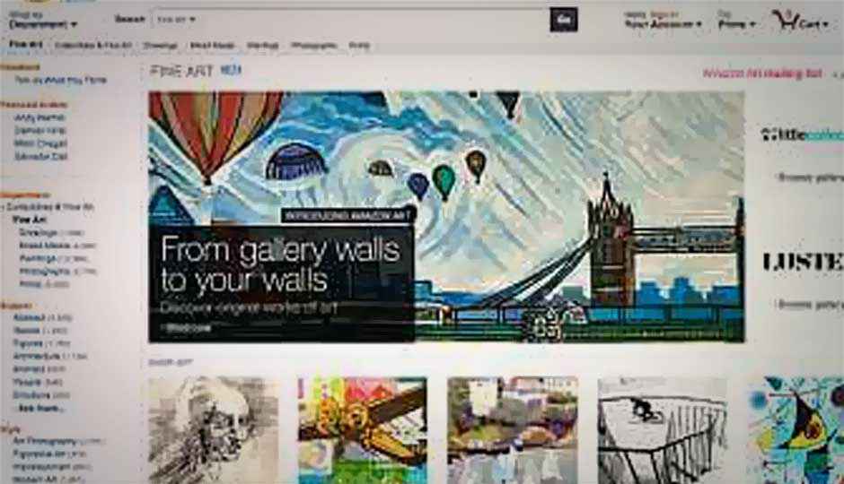 Amazon Art: the online retailer’s new Collectibles and Fine Art department