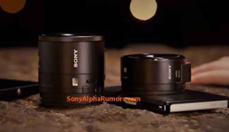 Sony camera-lens cellphone attachments leaked