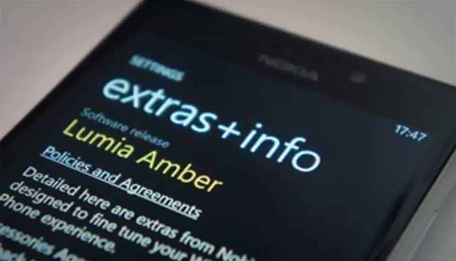 Amber Update for Lumia 920 rolling out now