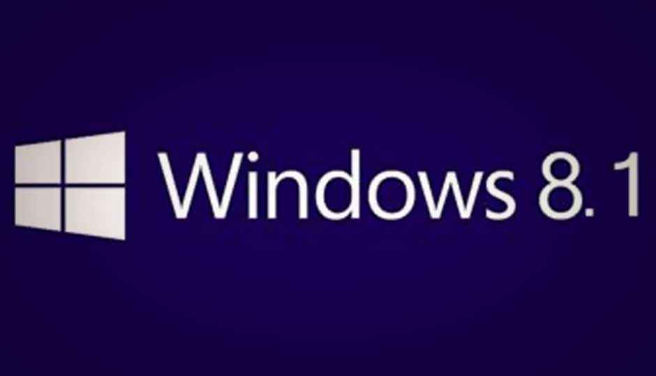 Microsoft to roll-out Windows 8.1 update on October 17