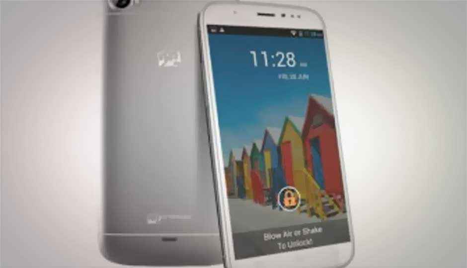 Micromax Canvas Doodle 2 available online for Rs. 19,990