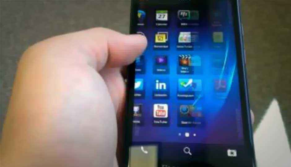 BlackBerry Z30 appears in new video leak