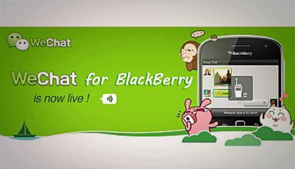 WeChat launched on BlackBerry 10 OS