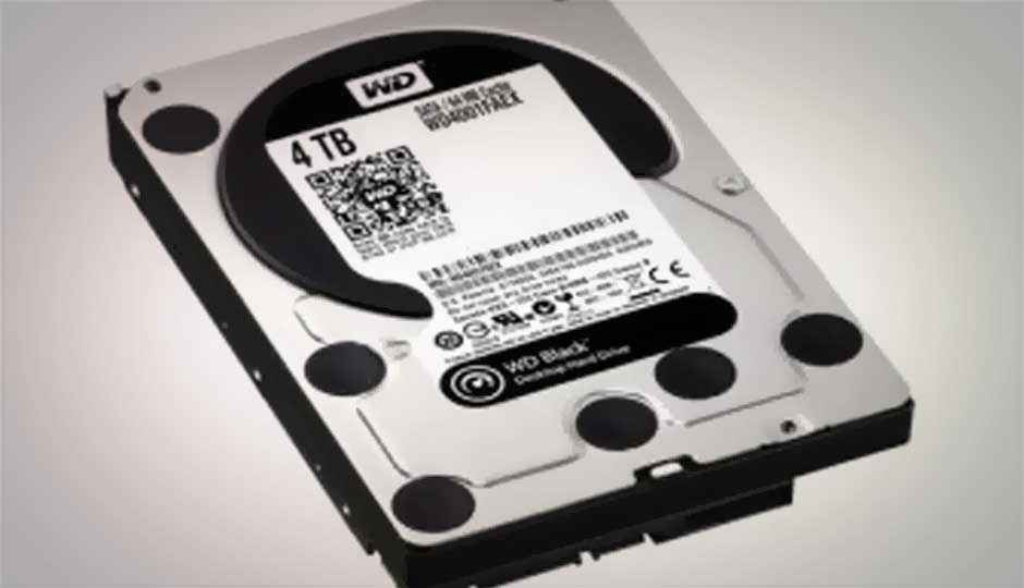 Western Digital launches WD Black 4 TB hard drive