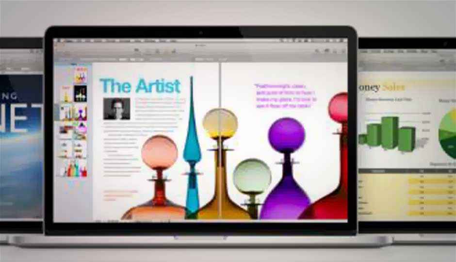 Apple iWork suite free for new iOS devices