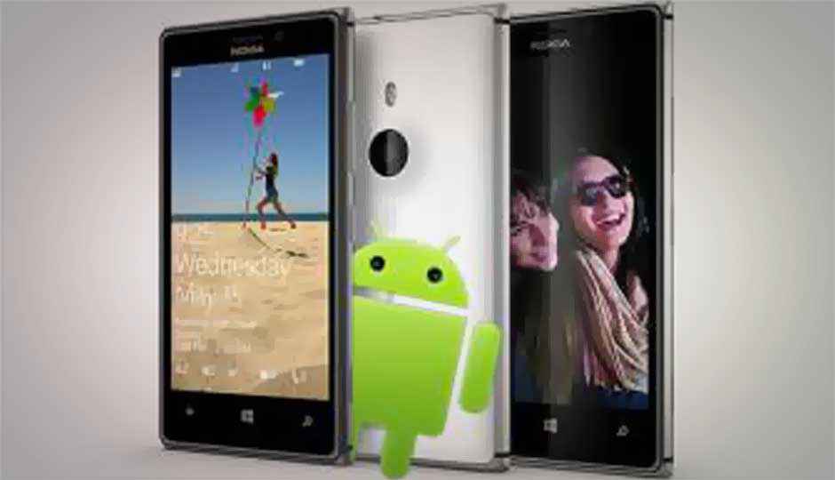 Nokia apparently experimented with Android for Lumia Devices