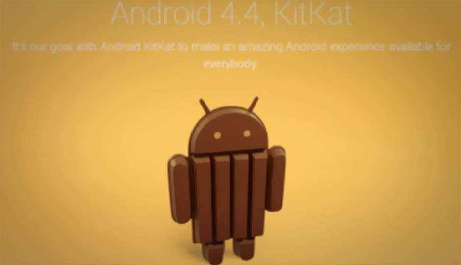 Android KitKat will get new versions of Gmail, Hangouts and Search
