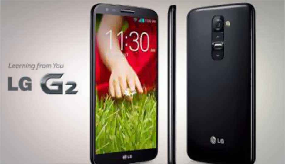 LG G2 Android smartphone launched in India for Rs. 41,500