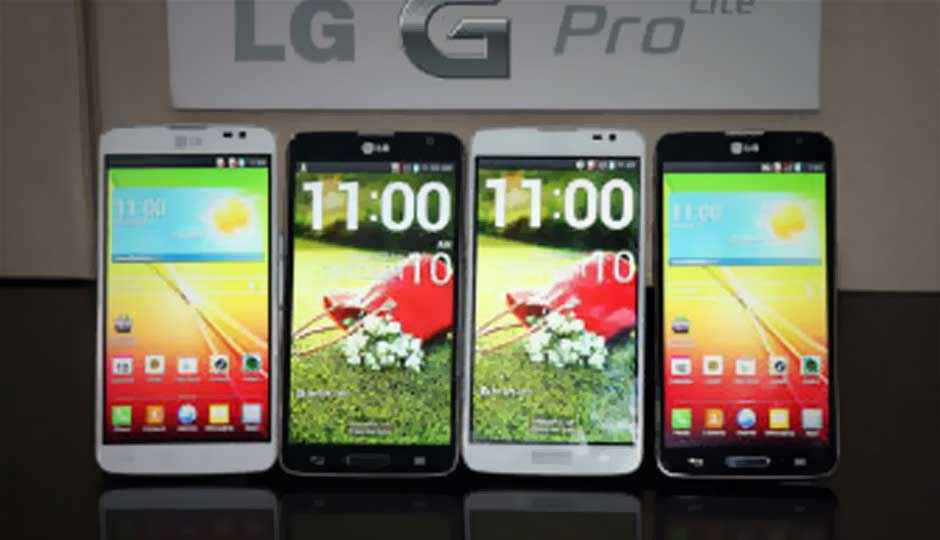 LG unveils the G Pro Lite Android smartphone