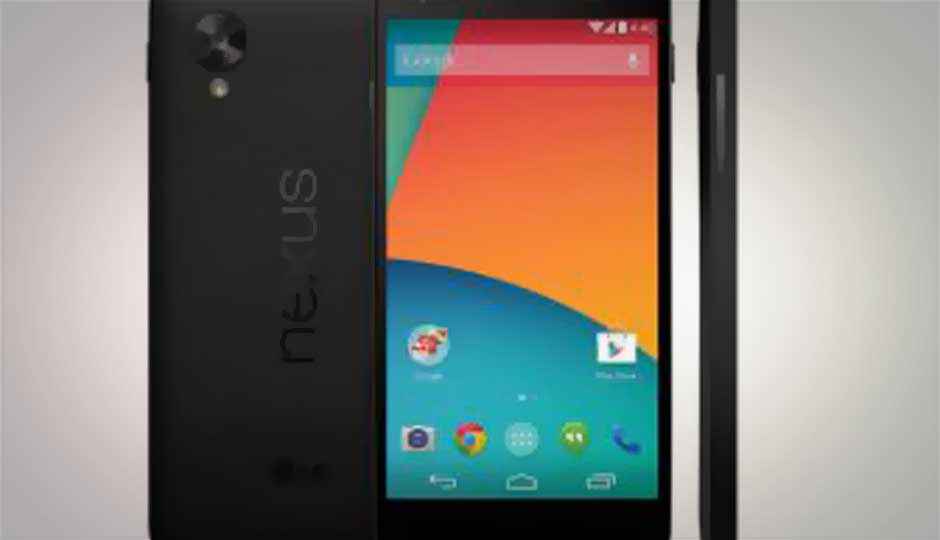Nexus 5 makes brief appearance on Google Play store for $349