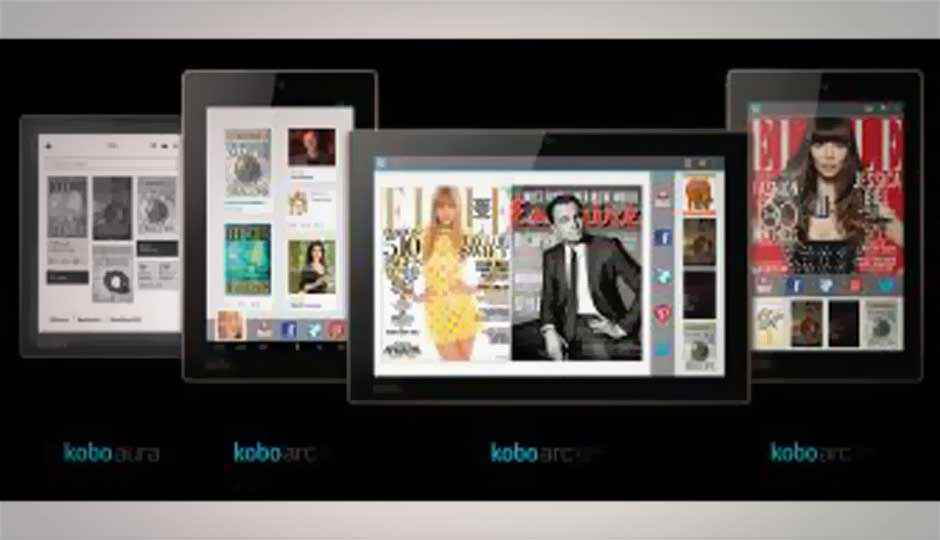 Kobo launches Android tablet and e-book readers in India, starting from Rs. 7,999