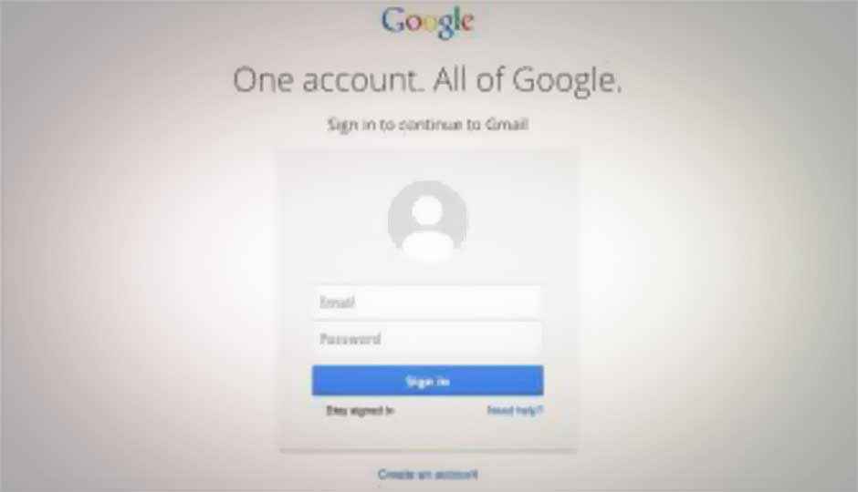 Google rolls out new Gmail login page