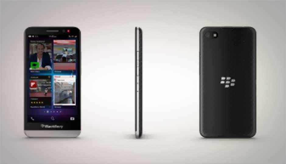 BlackBerry Z30 launched in India