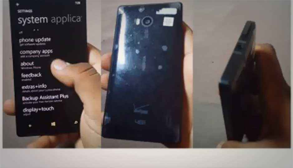 Nokia Lumia 929 hands-on video leaks; reveals 5-inch 1080p display, 20MP camera