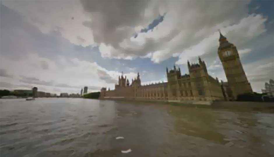 Now cruise River Thames with Google Streetview