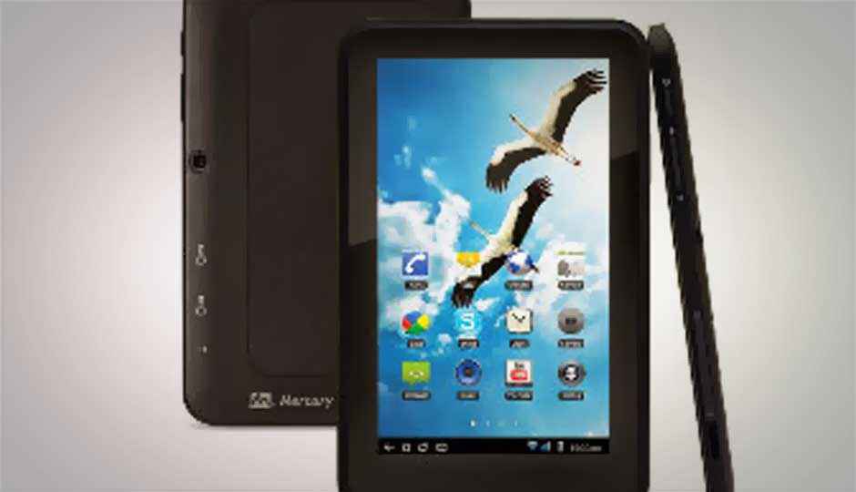 Mercury mTab streaQ Duo dual-SIM Android tablet available for Rs. 10,049